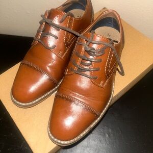 Classic Brown Leather Men's Shoes